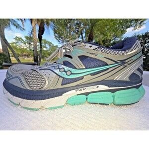 Saucony Redeemer Iso Series S10279-1 Running Shoes Women’s Size 8.5 Gray Teal